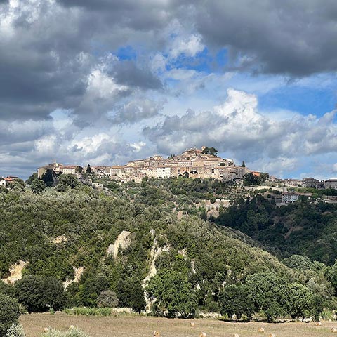 Angelo Canevari, Strutture series. Amelia, Umbria. Canevari's hometown for the last thirty years of his life.