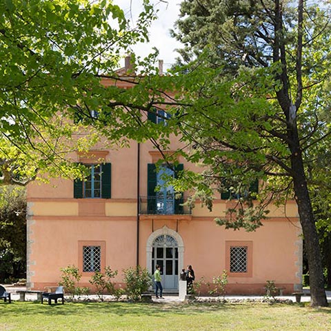 Angelo Canevari, Strutture series. Canevari's villa and studio, Amelia.