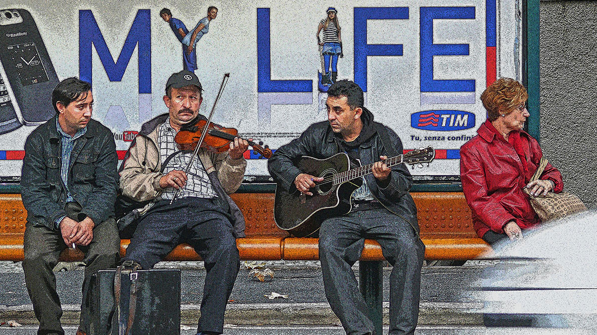 Waiting for Godot exhibition artwork detail